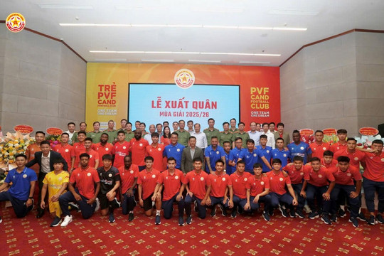 Rớt hạng V-League, PVF-CAND thần tốc "phân thân" trong 24 giờ