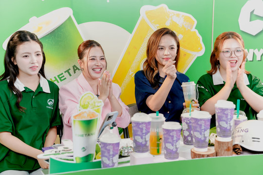 Một thương hiệu trà sữa gây "bão" Megalive: Hơn 1 triệu lượt xem, nhà đầu tư liên tục hỏi nhượng quyền