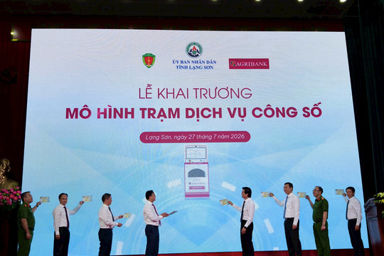 Lạng Sơn đột phá chuyển đổi số với mô hình "Trạm dịch vụ công số" tích hợp AI