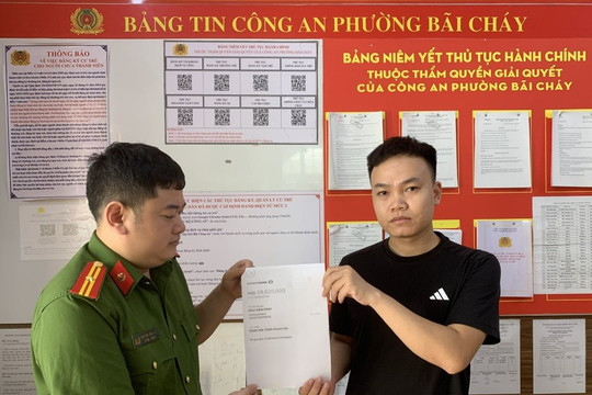 Công an khẩn trương vào cuộc xác minh chủ tài khoản nhận 39.620.000 đồng chuyển khoản từ Kiều Kiên Định