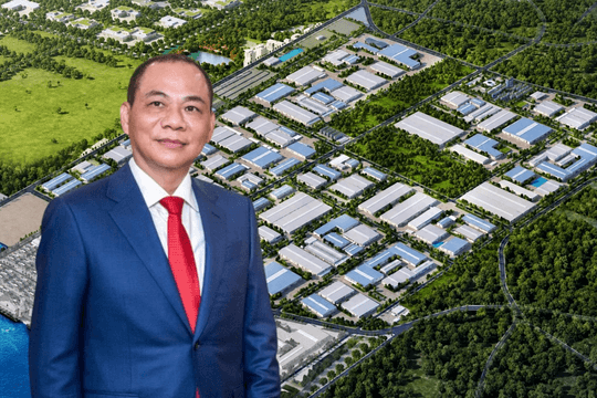 Siêu dự án nhà máy thép 80.000 tỷ đồng của tỷ phú Phạm Nhật Vượng ở Hà Tĩnh đón tin vui