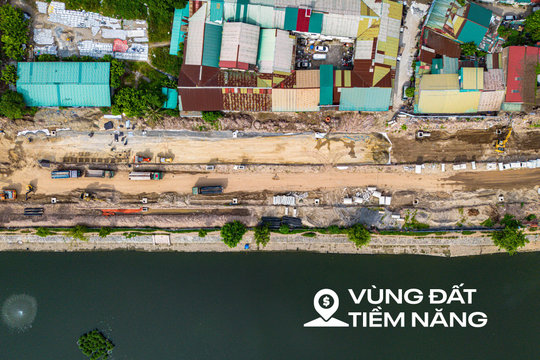 Toàn cảnh đoạn đường khớp nối quan trọng giữa thủ đô sắp thông xe sau hơn 10 năm dang dở