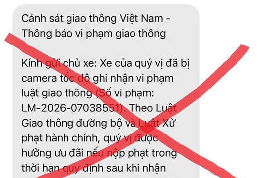 Toàn bộ người dân nhận được tin nhắn SMS, thông báo từ Zalo, Facebook có nội dung sau cần trình báo công an gần nhất