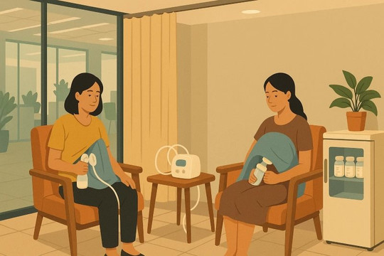 Công ty từ 1.000 lao động nữ không có phòng vắt sữa có thể bị phạt 20 triệu đồng