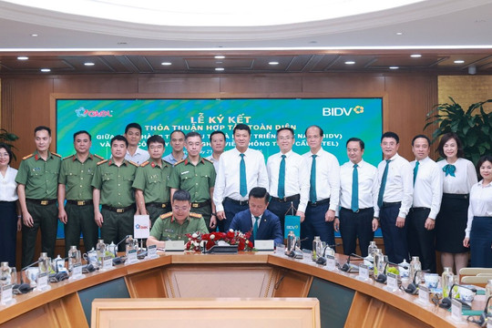 Ngân hàng lớn nhất Việt Nam hợp tác toàn diện với doanh nghiệp hàng đầu trực thuộc Bộ Công an