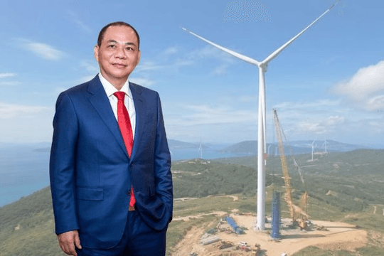 Công ty của tỷ phú Phạm Nhật Vượng đăng ký đầu tư nhà máy điện gió 9.100 tỷ đồng tại Quảng Trị