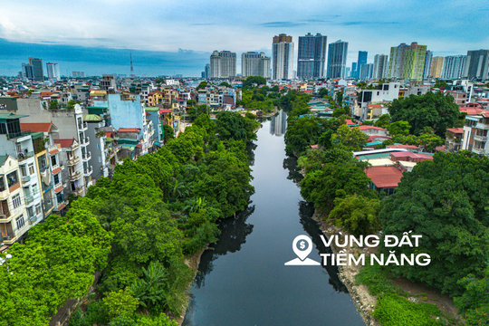 Toàn cảnh dòng sông ô nhiễm bậc nhất Hà Nội chảy qua hàng loạt đại đô thị, sát siêu sân vận động lớn nhất thế giới, sắp được "hồi sinh" nhờ dự án hơn 75.000 tỷ đồng