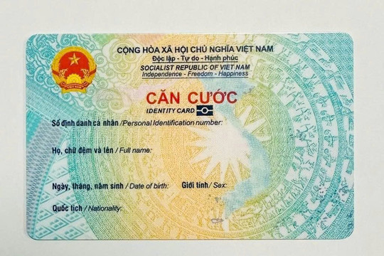 Công an yêu cầu người dân kiểm tra lại thông tin này trên thẻ Căn cước