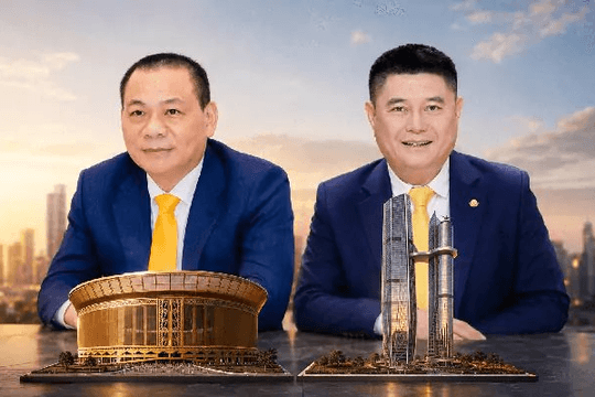 Một nhà thầu lớn sẽ góp mặt xây dựng Tòa tháp đôi cao nhất thế giới nối thẳng đến Sân vận động lớn nhất thế giới của Vingroup