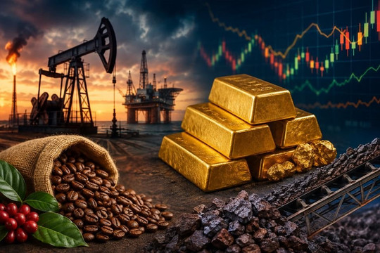 Thị trường ngày 4/8: Dầu và vàng giằng co vì Trung Đông, cà phê phân hóa, quặng sắt xuống đáy hơn một năm