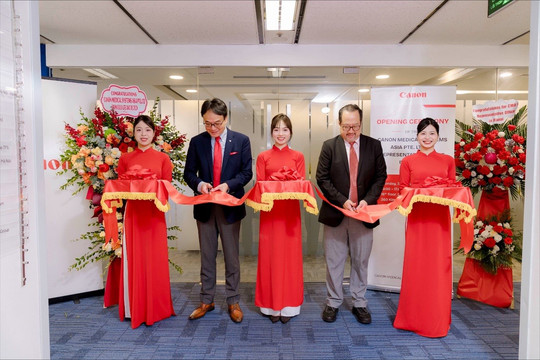 Canon Medical Systems Asia khai trương Văn phòng Hà Nội