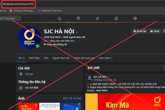 SJC phát cảnh báo tới toàn bộ khách hàng