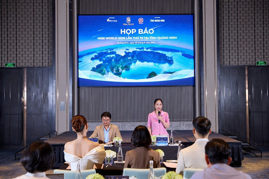 Miss World 2026 chính thức công bố sự kiện khai mạc tại Hạ Long 