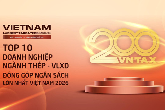 Công bố 10 doanh nghiệp thép – vật liệu xây dựng nộp ngân sách lớn nhất: 19.000 tỷ đồng đến từ đâu?