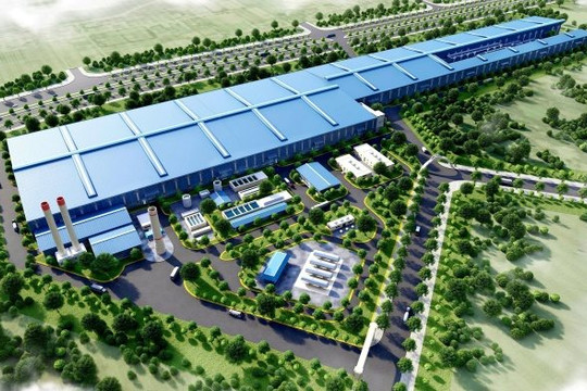 Rất nhanh: Nhà máy 10.000 tỷ đồng sản xuất thép ray đường sắt của Hoà Phát đã hoàn thành hơn 50% khối lượng xây dựng