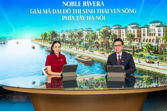 Toàn cảnh đại đô thị sinh thái 2 tỷ USD có 11km ven sông khiến MC Mai Ngọc “phải lòng” ngay trên sóng livestream 