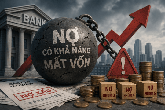 Nợ có khả năng mất vốn tại các ngân hàng vượt 200.000 tỷ: Nhà băng nào nhiều nhất?