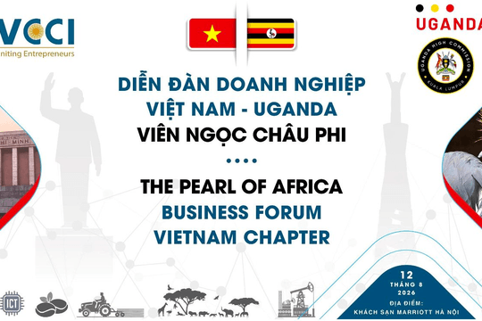 Hơn 300 đại biểu, doanh nghiệp đăng ký tham dự Diễn đàn Doanh nghiệp Việt Nam - Uganda