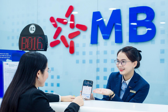 Ngân hàng Quân đội (MB) huy động lãi suất lên tới 8% cho số tiền gửi từ 1 triệu đồng
