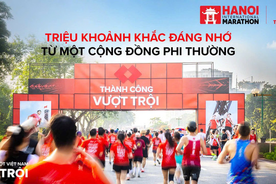 Giải Marathon Quốc tế Hà Nội Techcombank 2026: Giải chạy biểu tượng quốc gia, khẳng định tầm vóc khu vực