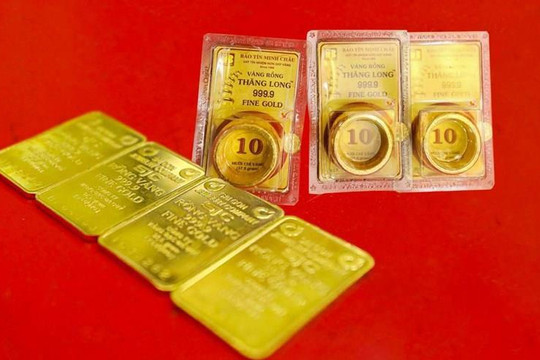 Giá vàng nhẫn trơn, vàng miếng sáng 10/8 tại SJC, PNJ, DOJI, Bảo Tín Minh Châu và Bảo Tín Mạnh Hải