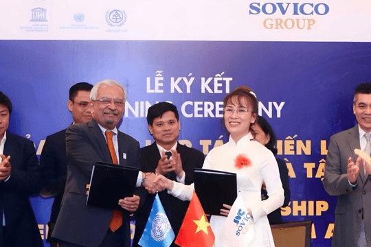 Tập đoàn Sovico được vinh danh “Dấu ấn Thương hiệu Việt hàng đầu”