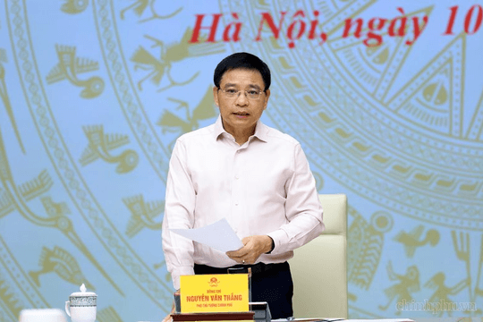 Phó Thủ tướng Nguyễn Văn Thắng: Tiếp tục giảm chi phí vốn, phấn đấu giảm thực chất lãi suất cho vay