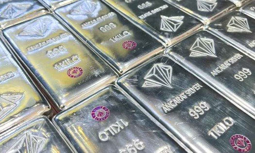 Giá bạc thỏi, bạc miếng sáng ngày 11/8 tại Sacombank, Ancarat, DOJI, Bảo Tín Mạnh Hải,..