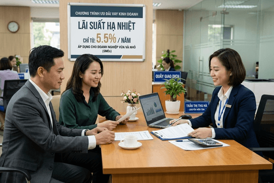 Mặt bằng lãi suất cho vay có tín hiệu hạ nhiệt, ngân hàng được yêu cầu giảm chi phí vốn