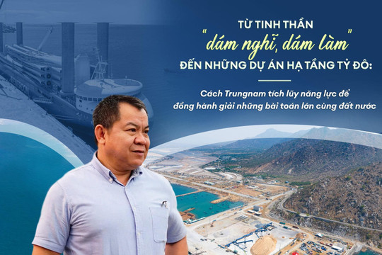 Từ tinh thần “dám nghĩ, dám làm”  đến những dự án hạ tầng tỷ đô: Cách Trungnam tích lũy năng lực để đồng hành giải những bài toán lớn cùng đất nước