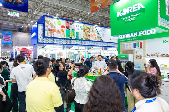 Nông sản, thực phẩm Hàn Quốc ghi dấu ấn tại Vietfood & Beverage - Propack Vietnam 2026