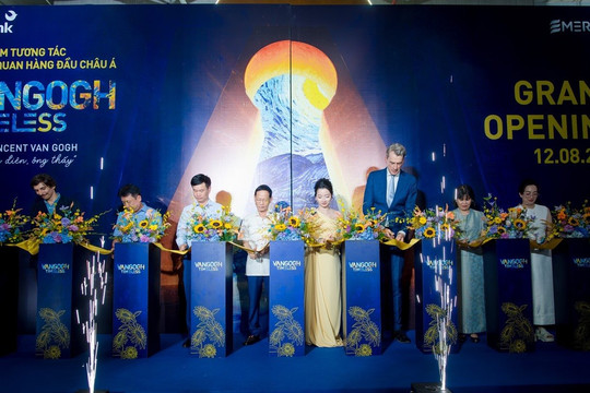 Van Gogh Timeless chính thức mở cửa: Khi nghệ thuật, công nghệ và cảm xúc cùng giao hòa