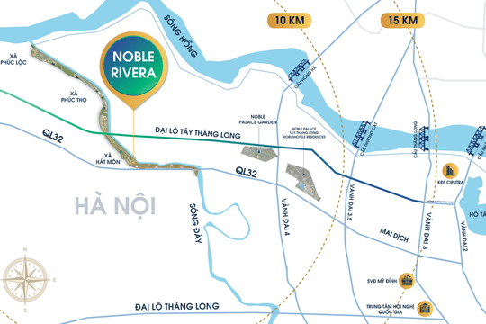 Có gì trong đại đô thị sinh thái gần 250ha, 11km ven sông vừa được Sunshine Group khởi công trên trục Tây Thăng Long?
