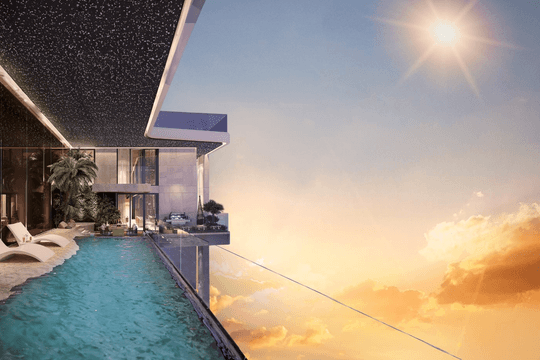 Dự án hàng hiệu tại Ciputra biến ban công thành resort với vườn treo và hồ bơi riêng tư tuyệt đối