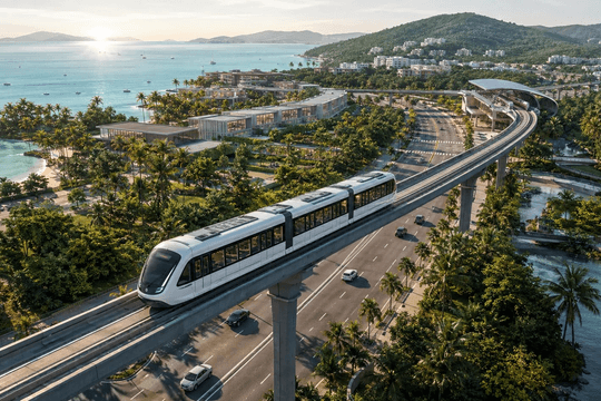 Việt Nam sắp có tuyến tàu 17,5km, hiện đại bậc nhất như ở Pháp, Đức: Do “ông lớn” BĐS dốc tiền đầu tư, tiến độ khiến chuyên gia cũng phải bất ngờ