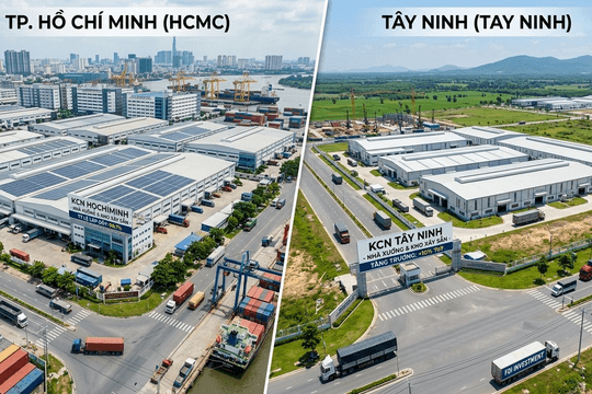 Giá thuê nhà xưởng, nhà kho xây sẵn quý 2/2026: Tây Ninh cạnh tranh gay gắt với TP.Hồ Chí Minh