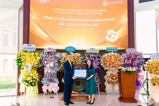 LPBS chính thức niêm yết trên sàn HOSE, mở ra hành trình phát triển mới