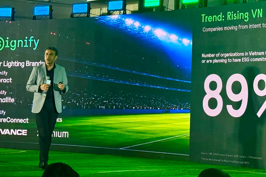 CEO tập đoàn doanh thu 5,8 tỷ EUR chỉ cách tiết kiệm 50–60% điện từ chiếu sáng