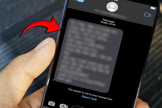 Công an phát thông báo đến những ai nhận được tin nhắn SMS gửi từ số điện thoại +212 6 49 020 639 với nội dung sau 