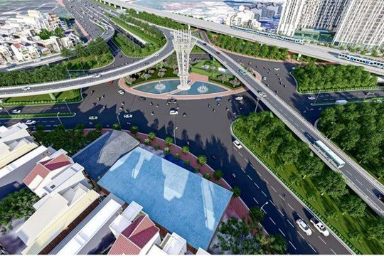 Việt Nam sắp có 1 tuyến đường sắt dài 47,7 km nối siêu đô thị 14 triệu dân với sân bay 336.630 tỷ đồng: Đi qua 7 phường, xã, dự kiến hoàn thành trong năm 2030 