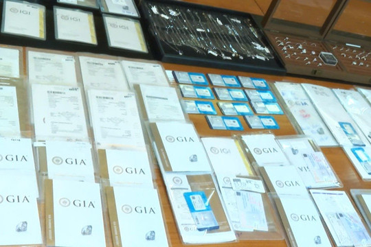Cơ quan công an thông tin kết quả giám định kim cương trong vụ án buôn lậu xuyên quốc gia