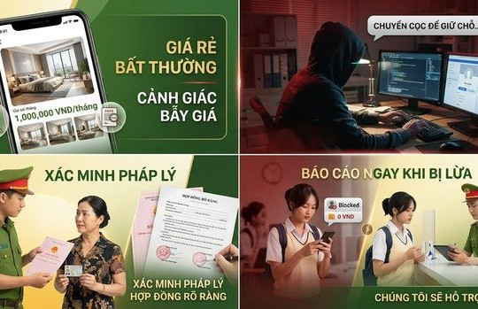 Nguy cơ lừa đảo khi thuê nhà, phòng trọ giá rẻ qua mạng xã hội