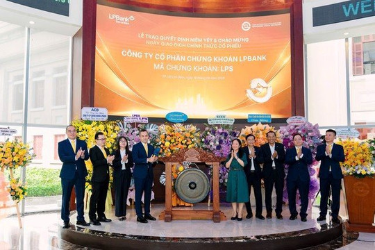 Vừa niêm yết HoSE, Chứng khoán LPBank đổi tên thành Chứng khoán LPS