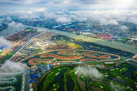 Hòn đảo ở ngã 3 sông được tỷ phú Phạm Nhật Vượng rót tiền vào: Đã xây 2 siêu công trình lớn nhất miền Bắc, có hạng mục lần đầu xuất hiện ở Việt Nam
