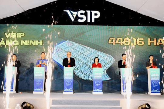 Tin vui: Chính thức khởi công khu công nghiệp VSIP hơn 5.800 tỷ đồng tại tỉnh sắp lên TP trực thuộc Trung ương