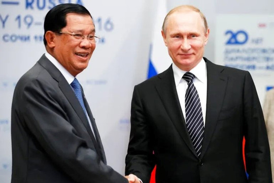 Nga tăng tốc mở rộng cánh cửa với Campuchia: Moscow phát tín hiệu chờ đón ông Hun Sen