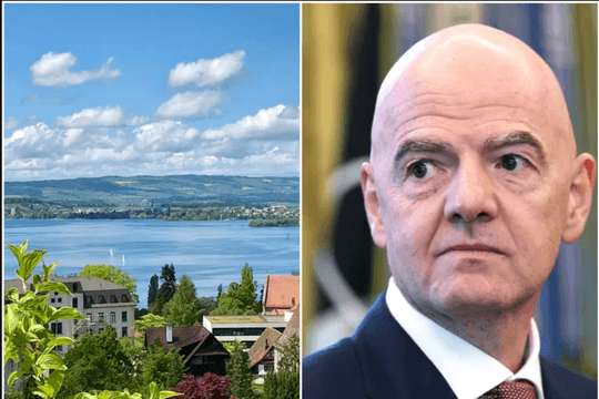 Căn nhà thuê “ở quê” của Chủ tịch FIFA