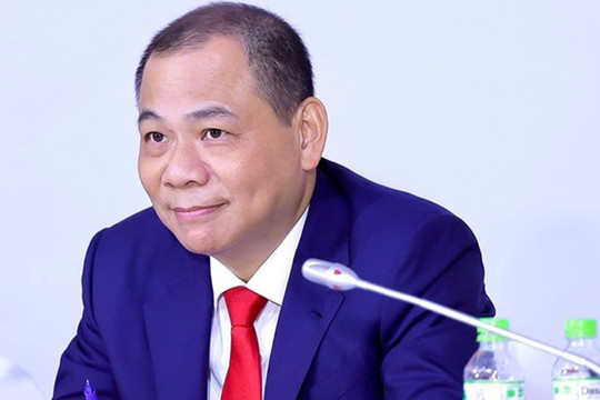 Tỷ phú Phạm Nhật Vượng bất ngờ xuất hiện cùng Elon Musk, Mark Zuckerberg trên một bảng xếp hạng đặc biệt