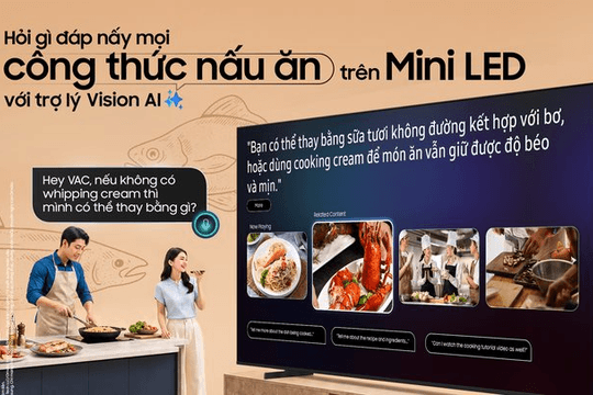 Samsung AI TV “gỡ rối” cho người dùng bằng loạt mẹo vặt cuộc sống hữu ích