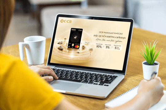 OCB Mastercard World 2in1 đồng hành cùng phong cách sống hiện đại